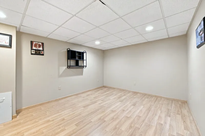 Basement flex room