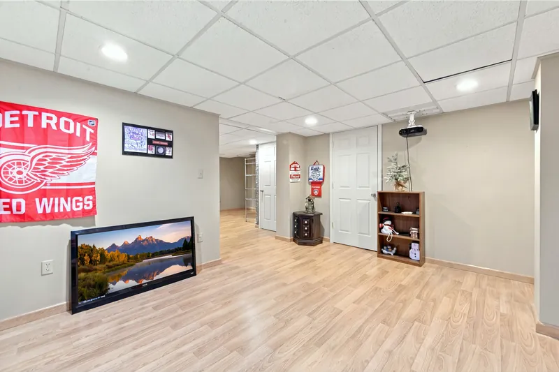 Basement recreation room