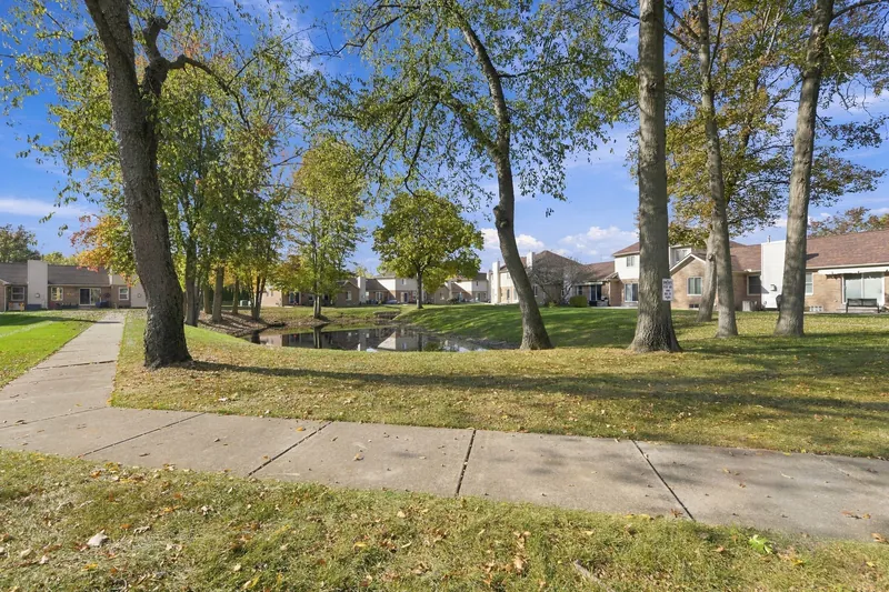 Pond in the community
